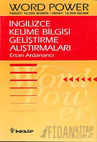 İngilizce Kelime Bilgisi Geliştirme Alıştırmaları Ertan Ardanancı