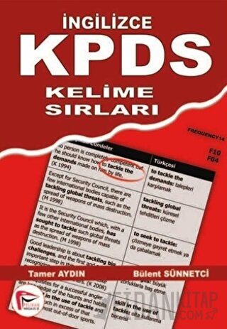 İngilizce KPDS Kelime Sırları Tamer Aydın