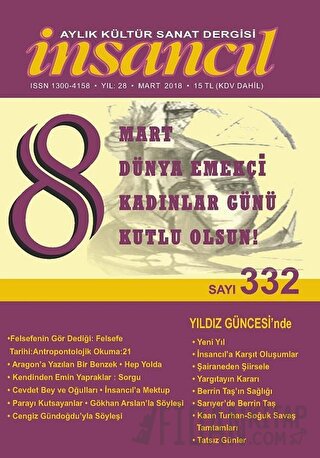 İnsancıl Dergisi Sayı: 332 Mart 2018