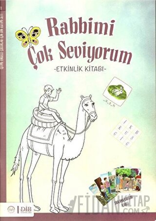 İşitme Engelli Çocuklar İçin Din Eğitim Etkinlik Seti 6 Kitap Sevgi Bi