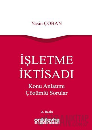 İşletme İktisadı Yasin Çoban