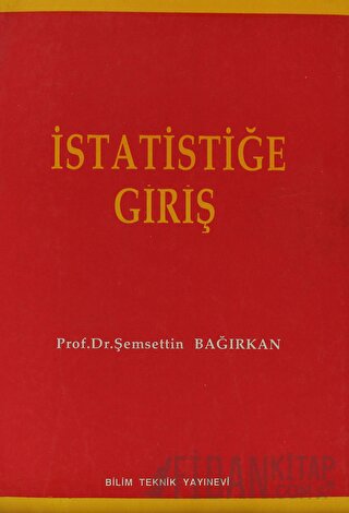 İstatistiğe Giriş Şemsettin Bağırkan