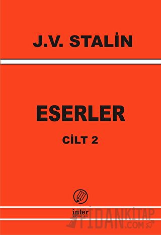 J. V. Stalin Eserler Cilt 2 Josef V. Stalin