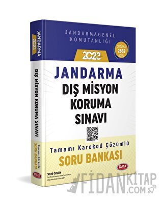 Jandarma Dış Misyon Koruma Sınavı Çözümlü Soru Bankası Data Yayınları 