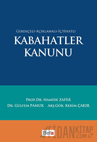 Kabahatler Kanunu Gülfem Pamuk