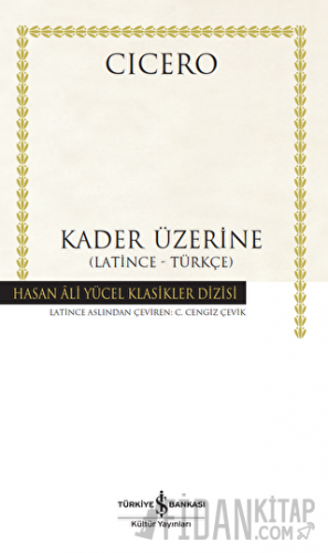 Kader Üzerine (Ciltli) Marcus Tullius Cicero