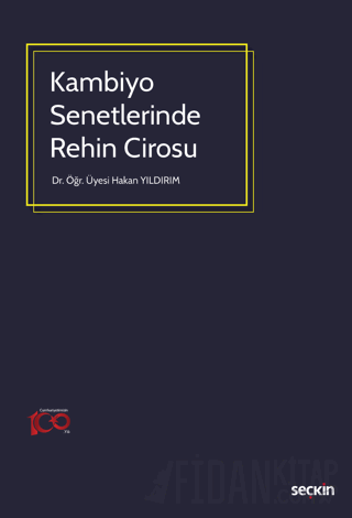 Kambiyo Senetlerinde Rehin Cirosu Hakan Yıldırım