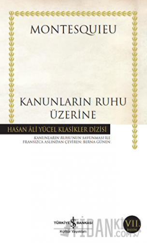 Kanunların Ruhu Üzerine Montesquieu