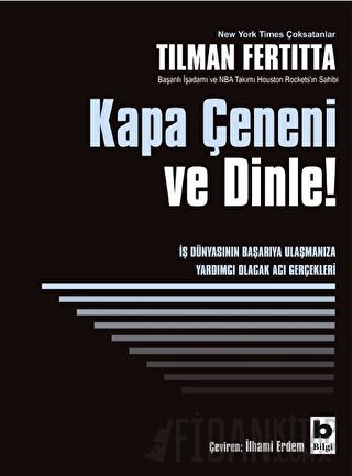 Kapa Çeneni ve Dinle! Tilman Fertitta