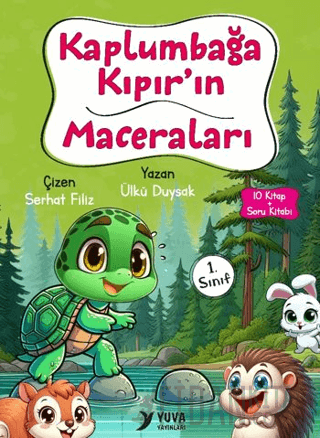 Kaplumbağa Kıpır'ın Maceraları (10 Kitap) Ülkü Duysak