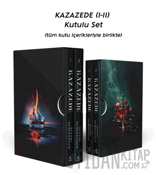 Kazazede – 1 ve 2 (Kutulu Set) (Ciltli) Şevval Demirdöğer