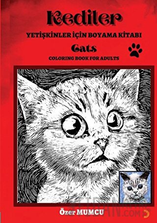 Kediler – Yetişkinler için Boyama Kitabı Özer Mumcu