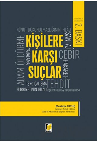 Kişilere Karşı Suçlar (Ciltli) Mustafa Artuç