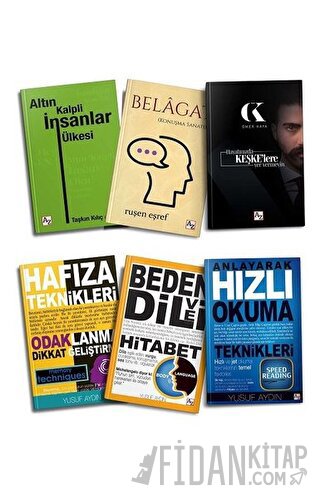 Kişisel Gelişim Seti (6 Kitap Takım) İlkay Tercan