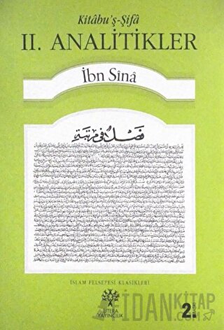 Kitabu'ş-Şifa - 2. Analitikler İbn Sina