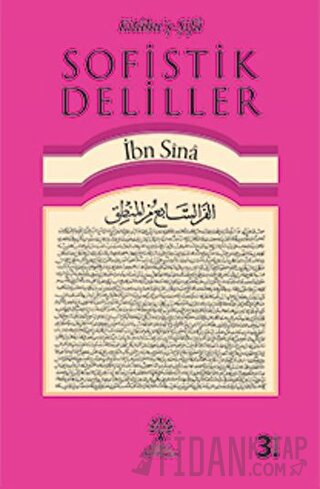 Kitabu'ş-Şifa - Sofistik Deliller İbn Sina