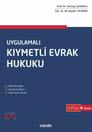 UygulamalıKıymetli Evrak Hukuku Sevilay Uzunallı