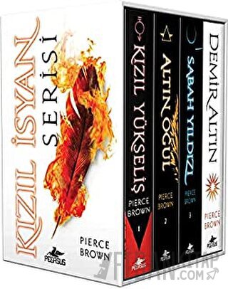 Kızıl İsyan Serisi Kutulu Özel Set Pierce Brown