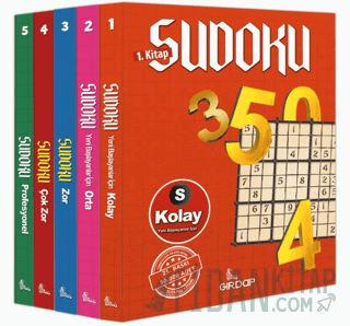 Kolaydan Zora Sudoku 5’li Set Salim Toprak