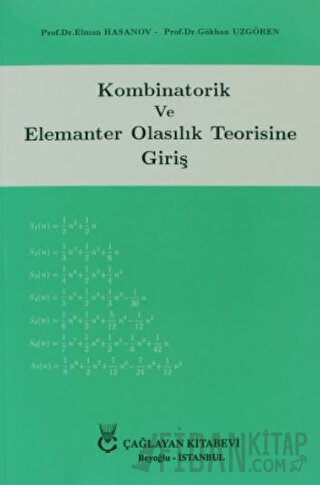 Kombinatorik ve Elemanter Olasılık Teorisine Giriş Elman Hasanov