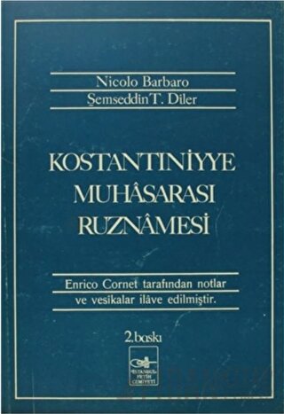 Konstantiniyye Muhasarası Ruznamesi Nicolo Barbaro