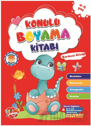 Konulu Boyama Serisi-Yeşil Kitap 4-5 Yaş Abdullah Karaca