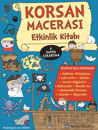 Korsan Macerası Etkinlik Kitabı Jen Alliston