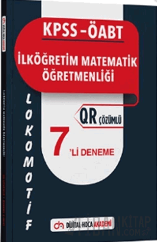 KPSS 2025 ÖABT İlköğretim Matematik Öğretmenliği Lokomotif Serisi QR Ç