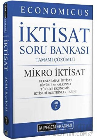 KPSS A Grubu Economicus İktisat Soru Bankası Cilt-1 Mikro İktisat Dile