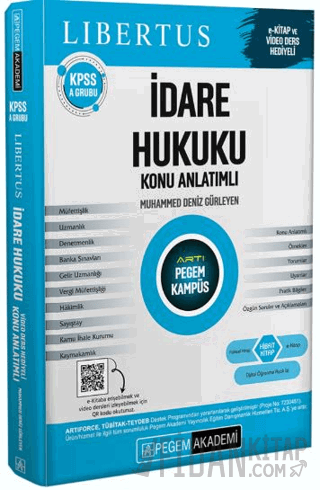 KPSS A Grubu İdare Hukuku Konu Anlatımlı Muhammed Deniz Gürleyen