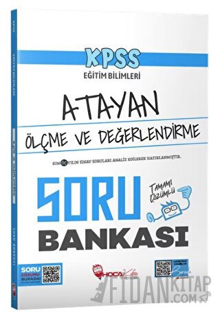 KPSS Eğitim Bilimleri Ölçme ve Değerlendirme Atayan Soru Bankası Çözüm