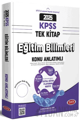 KPSS Eğitim Bilimleri Tek Kitap Konu Anlatımlı - Dijital Platforma Hed