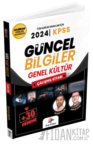 KPSS Güncel Bilgiler Genel Kültür Çalışma Kitabı 30 Deneme İlaveli Sel