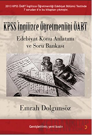 KPSS İngilizce Öğretmenliği ÖABT Edebiyat Konu Anlatımı ve Soru Bankas