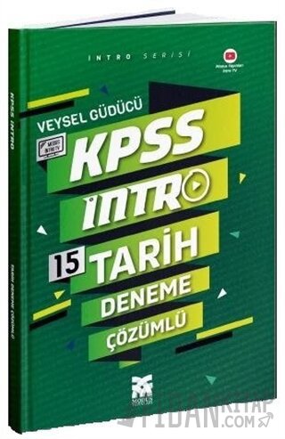 KPSS İntro 15 Tarih Deneme Çözümlü Veysel Güdücü