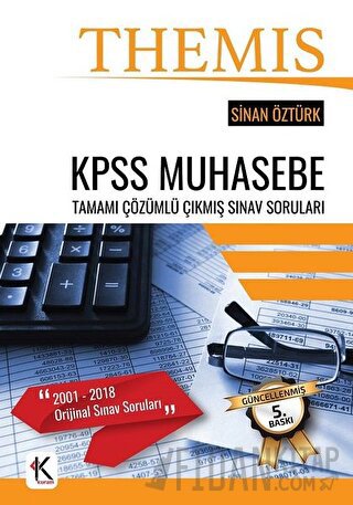 KPSS Muhasebe Tamamı Çözümlü Çıkmış Sınav Soruları Sinan Öztürk