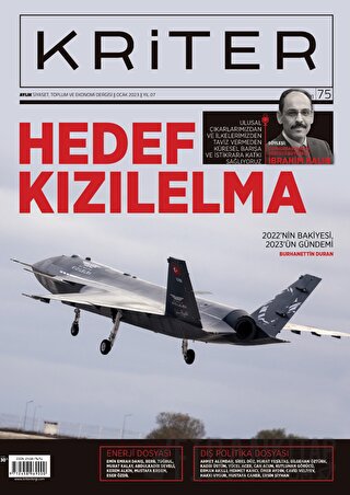 Kriter Aylık Siyaset Toplum ve Ekonomi Dergisi Sayı: 75 Ocak 2023