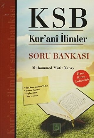 KSB Kur'ani İlimler Soru Bankası Muhammed Müfit Yaray