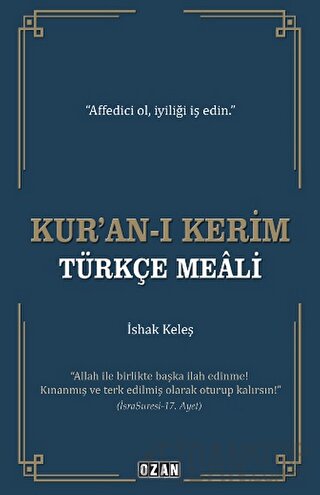 Kur’an-ı Kerim Türkçe Meali İshak Keleş