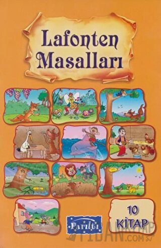 La Fonten Masalları (10 Kitap Takım) Jean de la Fontaine