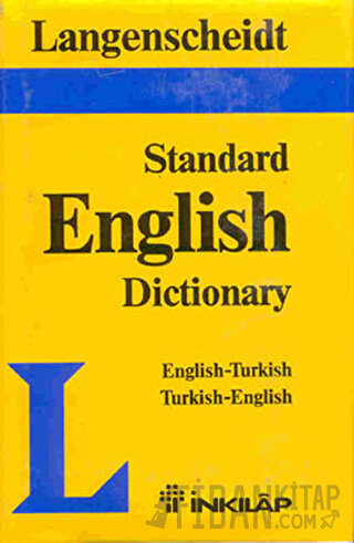 Langenscheid Standard English Dictionary English-Turkish Turkish-Engli