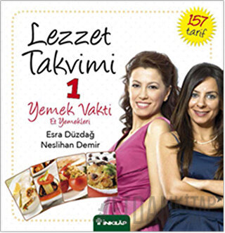 Lezzet Takvimi 1 - Yemek Vakti - Et Yemekleri (Ciltli) Esra Düzdağ