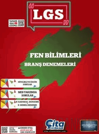 LGS Fen Bilimleri Branş Denemeleri Kolektif