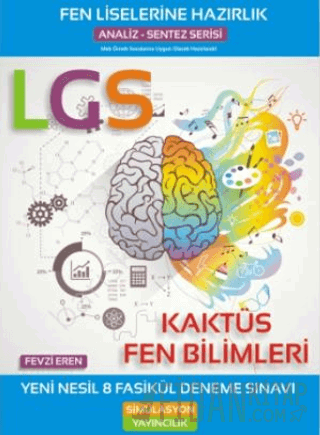 LGS Kaktüs Fen Bilimleri Yeni Nesil 8 Fasikül Deneme Sınavı Fevzi Eren