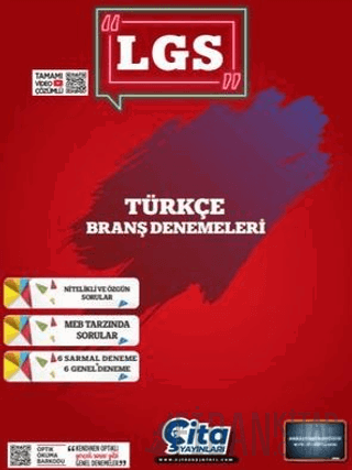 LGS Türkçe Branş Denemeleri Kolektif