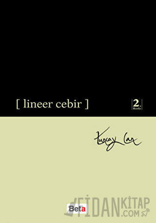 Lineer Cebir Tuncay Can