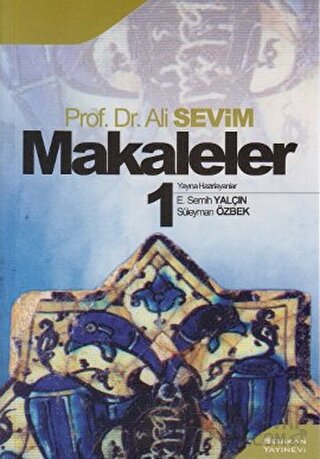 Makaleler Cilt: 1 Ali Sevim