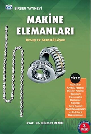 Makine Elemanları Cilt - 2 Hikmet Rende