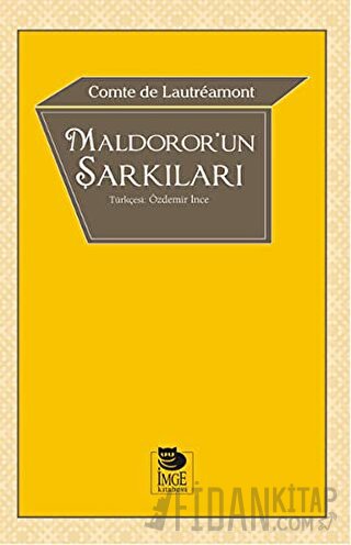 Maldoror'un Şarkıları Comte De Lautreamont