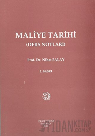 Maliye Tarihi Nihat Falay